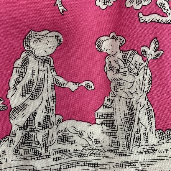 Harold's Cotton Village print Snap Button Top Women's Small - Picture 6 of 10